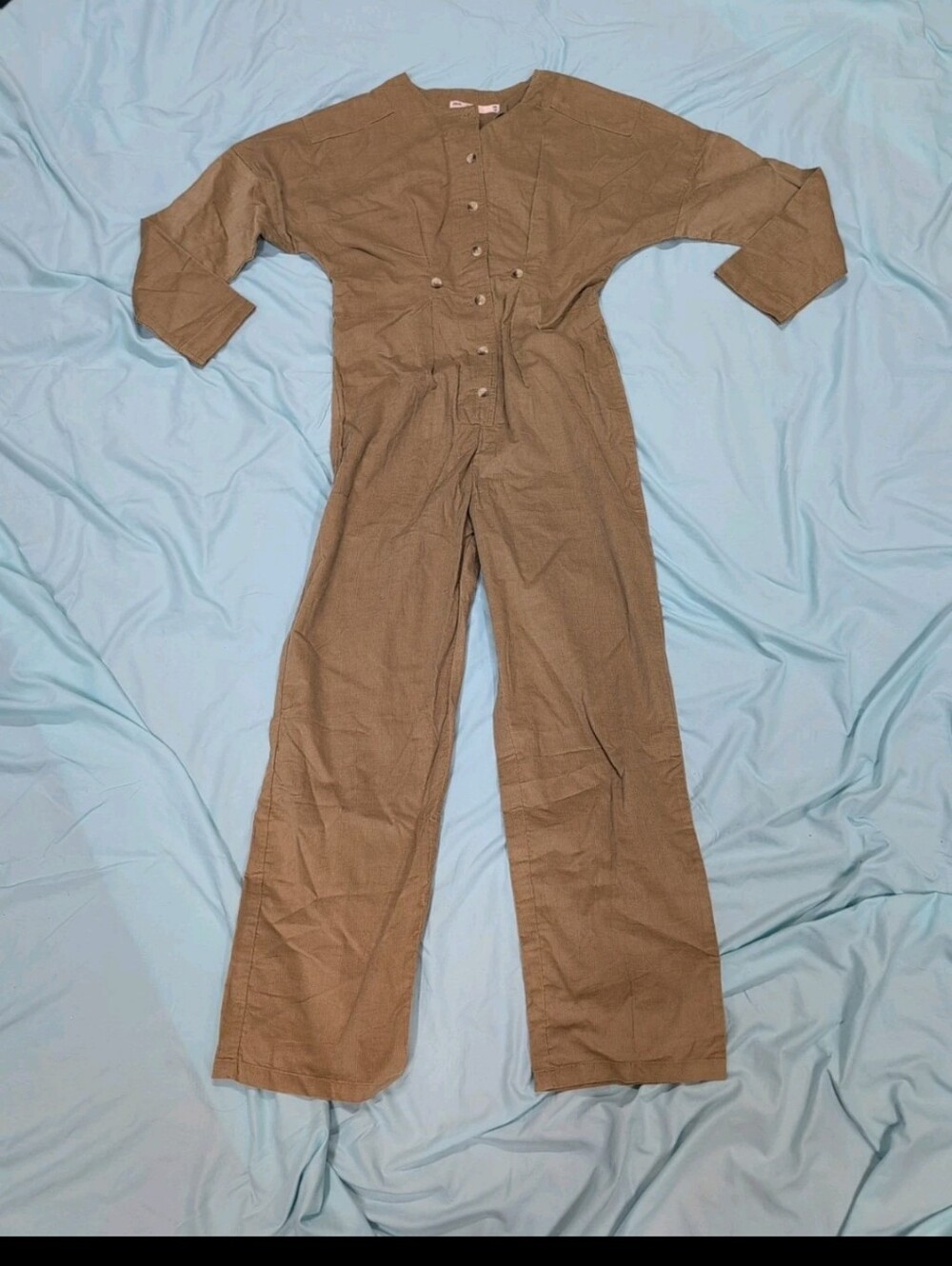 ASOS Denim UK 12/US 8 Jumpsuit Camel Color